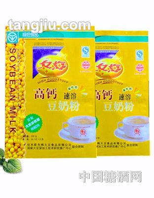 冬梅高钙速溶豆奶粉350g