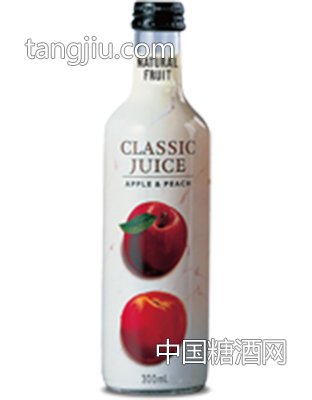 悦品乐经典系列苹果蜜桃复合果汁饮料