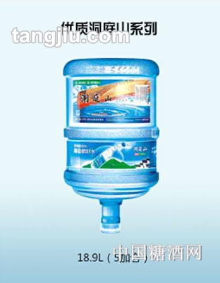 洞庭山天然泉水18.9L（5加仑）