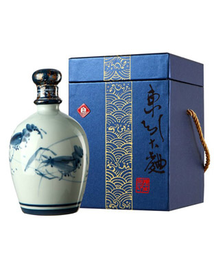 东引珍藏59度大曲高粱酒(虾瓶)