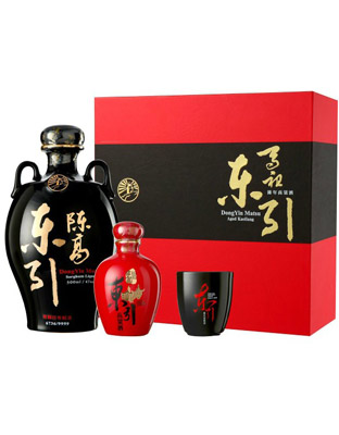 台湾东引陈年47度高粱酒礼盒500ml