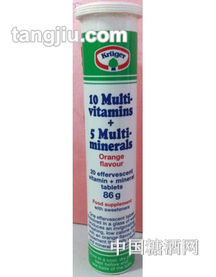 克莱维柑橘口味泡腾片