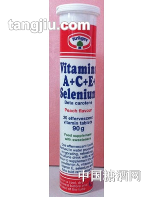 克莱维水蜜桃味泡腾片