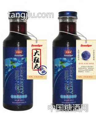 350ml蓝莓汁（蓝莓之夜）