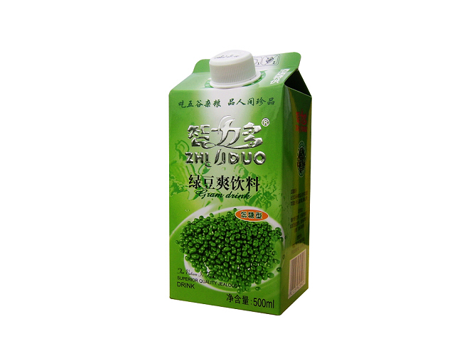 智力多500ml绿豆爽