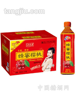 蜂蜜樱桃果味饮料500ml