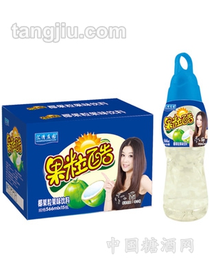 果粒酷椰果粒果味饮料566ml