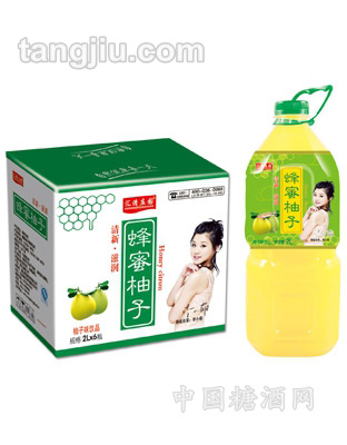 蜂蜜柚子果味饮料2L
