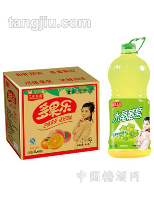 葡萄味饮料2L