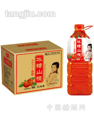 冰糖山楂果味饮料2L