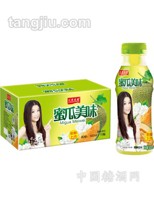 蜜瓜美味果味饮料500ml