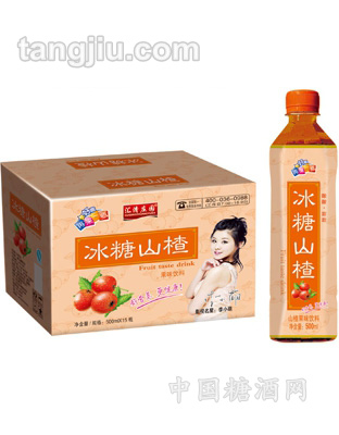 冰糖山楂果味饮料500ml