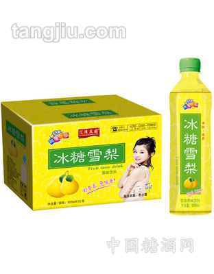 冰糖雪梨果味饮料500ml