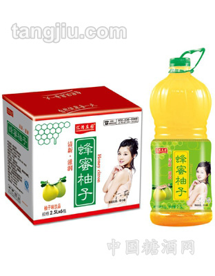 蜂蜜柚子果味饮料2500ml