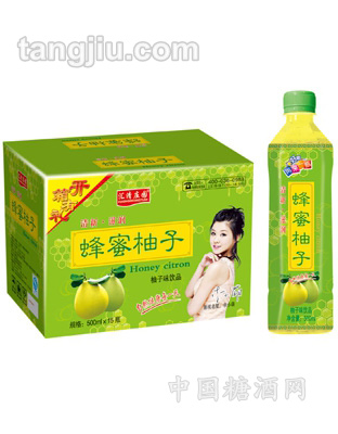 蜂蜜柚子果味饮料500ml