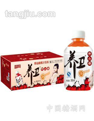 养卫野山楂果汁饮料280ml