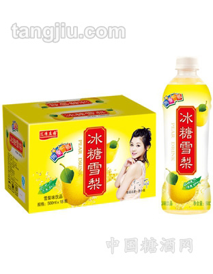 冰糖雪梨果味饮料-500ml