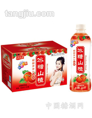 冰糖山楂果味饮料-500ml