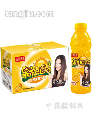 果粒酷粒粒橙果味饮料600ml