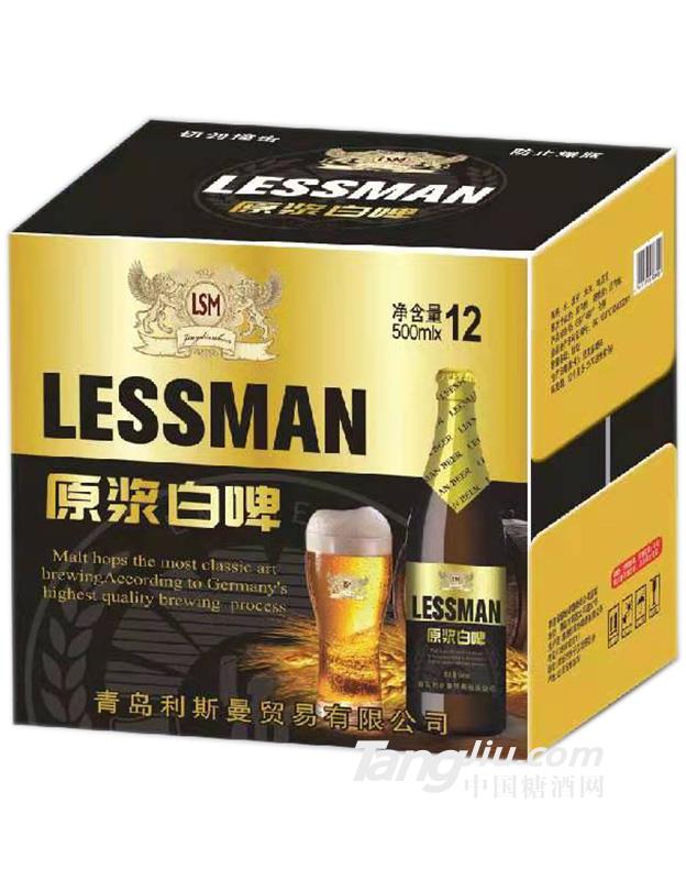 利斯曼原浆白啤-500mlx12