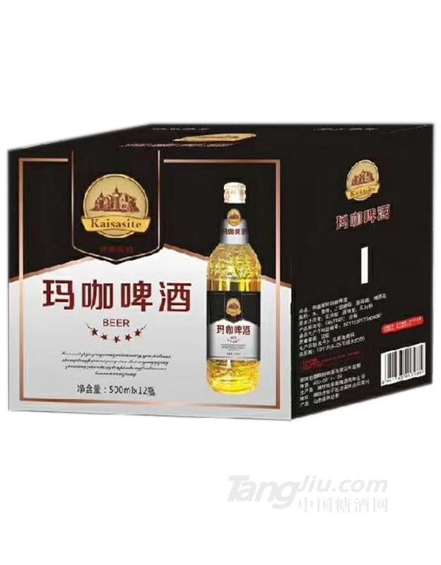 玛咖啤酒（白标）-500mlx12
