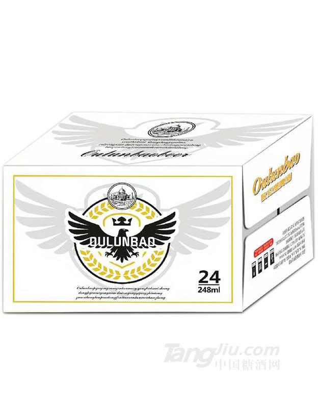 欧伦堡啤酒手拉款啤酒（白标）248mlx24