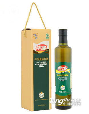 冷榨亚麻籽油500ml