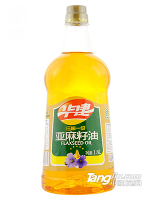 压榨一级亚麻籽油1.8L