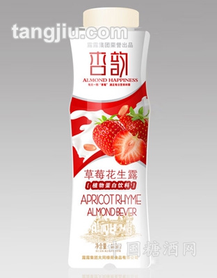 杏韵草莓花生露445ml