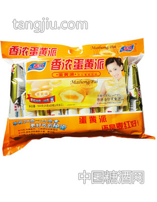 麦红香浓蛋黄派500g