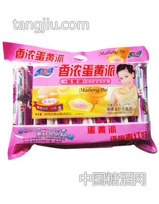麦红香浓蛋黄派草莓味