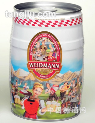 威德曼三种灌装啤酒5L