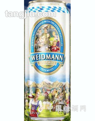 威德曼三种厅装啤酒500ml蓝色