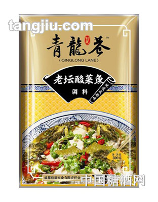 青龍巷18号老坛酸菜鱼调料300g