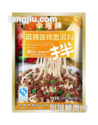 伞塔牌麻辣排骨面调料240g