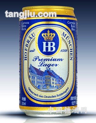 德国HB啤酒小罐350ml