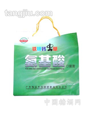 铁锌钙虫草氨基酸口服液250ml