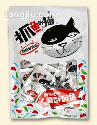 多优多抓鱼的猫香酥醉鱼（80克）装