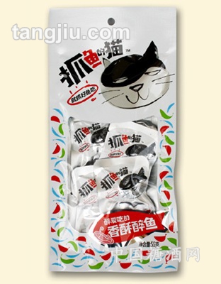 多优多抓鱼的猫香酥醉鱼（55克）装