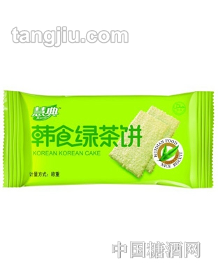 慧典韩式绿茶饼