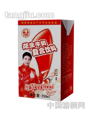 迪力士花生牛奶复合饮料