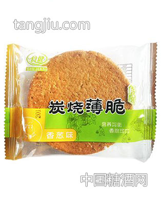 食健炭烧薄脆香葱味