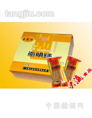 大瀛818g盒装玉米味崇明糕