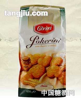 卡布莱妮 心形曲奇饼干（蜂蜜味）650g