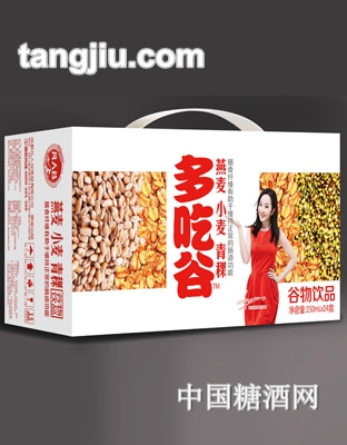 多吃谷燕麦小麦青稞谷物饮品250mlx24盒