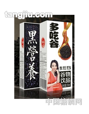多吃谷黑米黑豆黑芝麻谷物饮品250ml