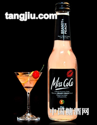 Miss CoCo白兰地预调鸡尾酒水蜜桃味275ml