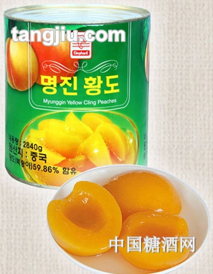 精湛黄桃罐头2840g