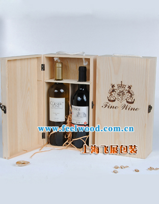 木质红酒盒M003