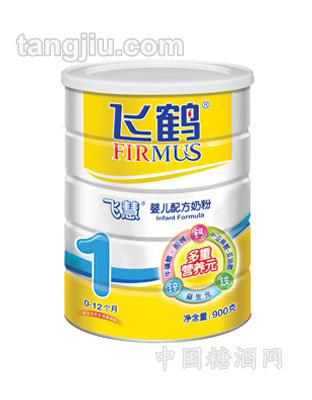 飞慧1段听装配方奶粉900g